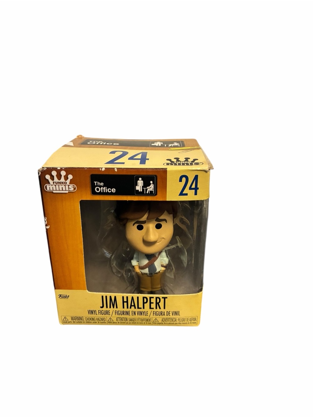 Funko Minis Jim Halpert Vinyl Figure - Yellow Box